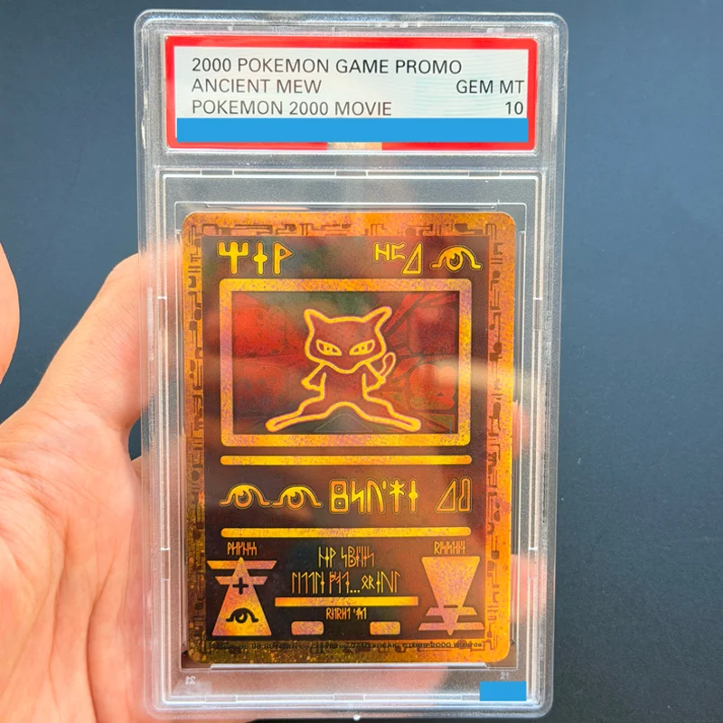 DIY 2000 PKM Spiel Film Ancient Mew PKM 2000 Film Grade 10 Sammelkarte Spielzeug