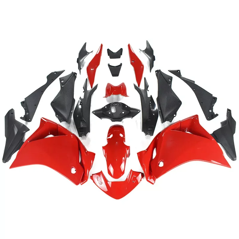 أحمر أسود دراجة نارية شل الهدايا المجمعة ل CBR250R 2011 2012 2013 2014-2016 #2