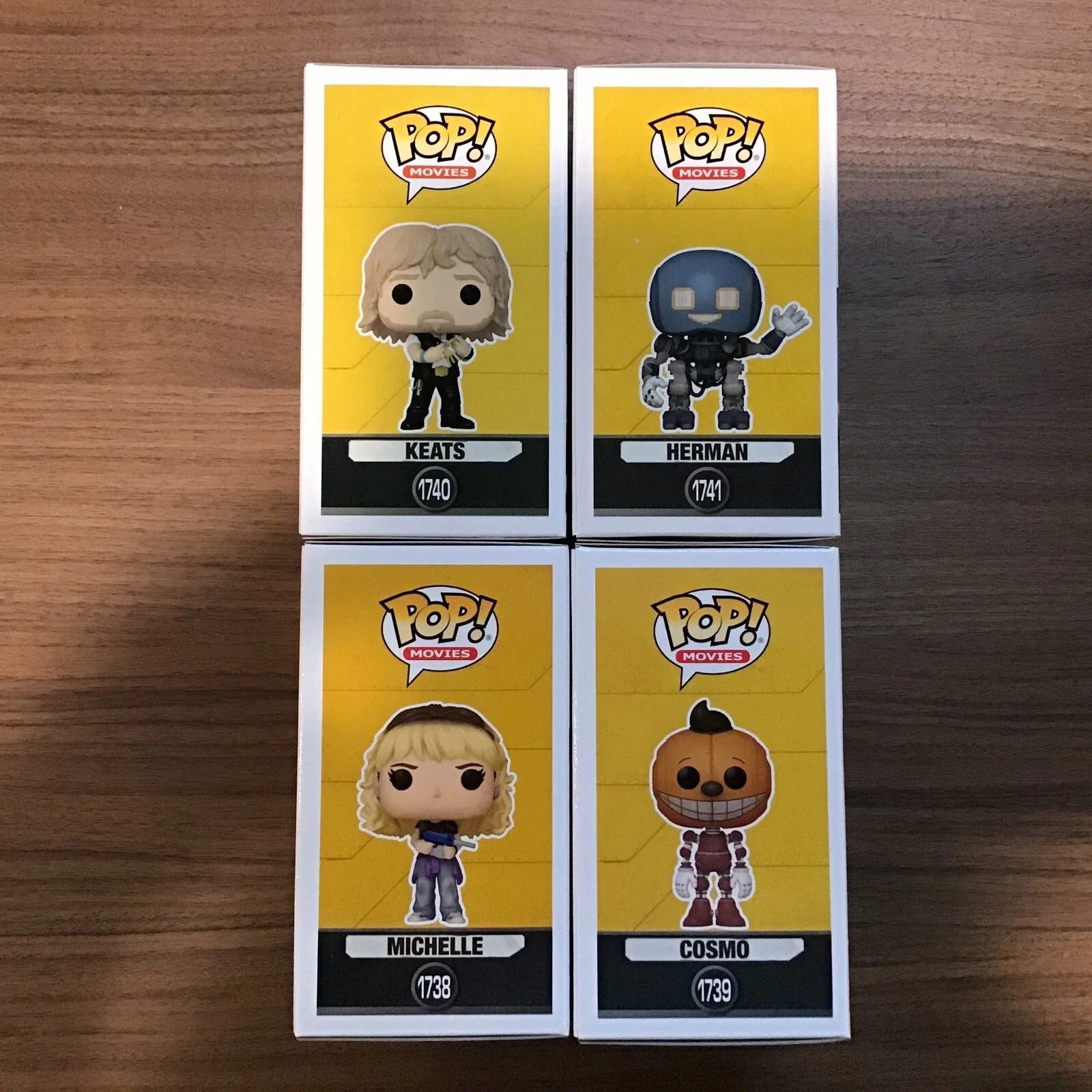 شخصيات الدولة الكهربائية ميشيل، كوزمو، كيتس، هيرمان فانكو بوب الشكل الرسمي طبعة محدودة لعبة قابلة للجمع هدية لمحبي