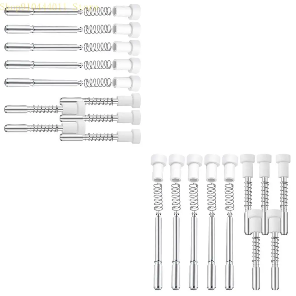 

28GF Heavy Duty Metal Screen Retainer Clips Corrosion Resistant Secure Hold Spring Loaded Window Screen Latches for Window