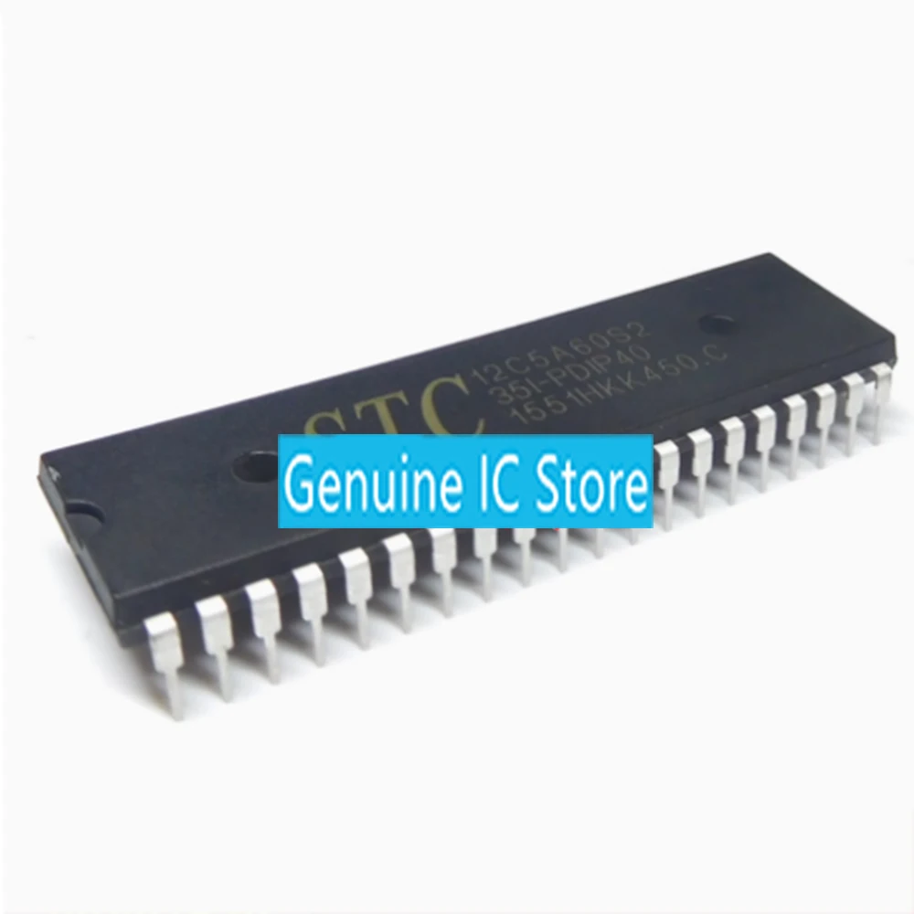 STC12C5A60S2-35I-PDIP40  12C5A60S2 35I-PDIP40   New Original Genuine Ic