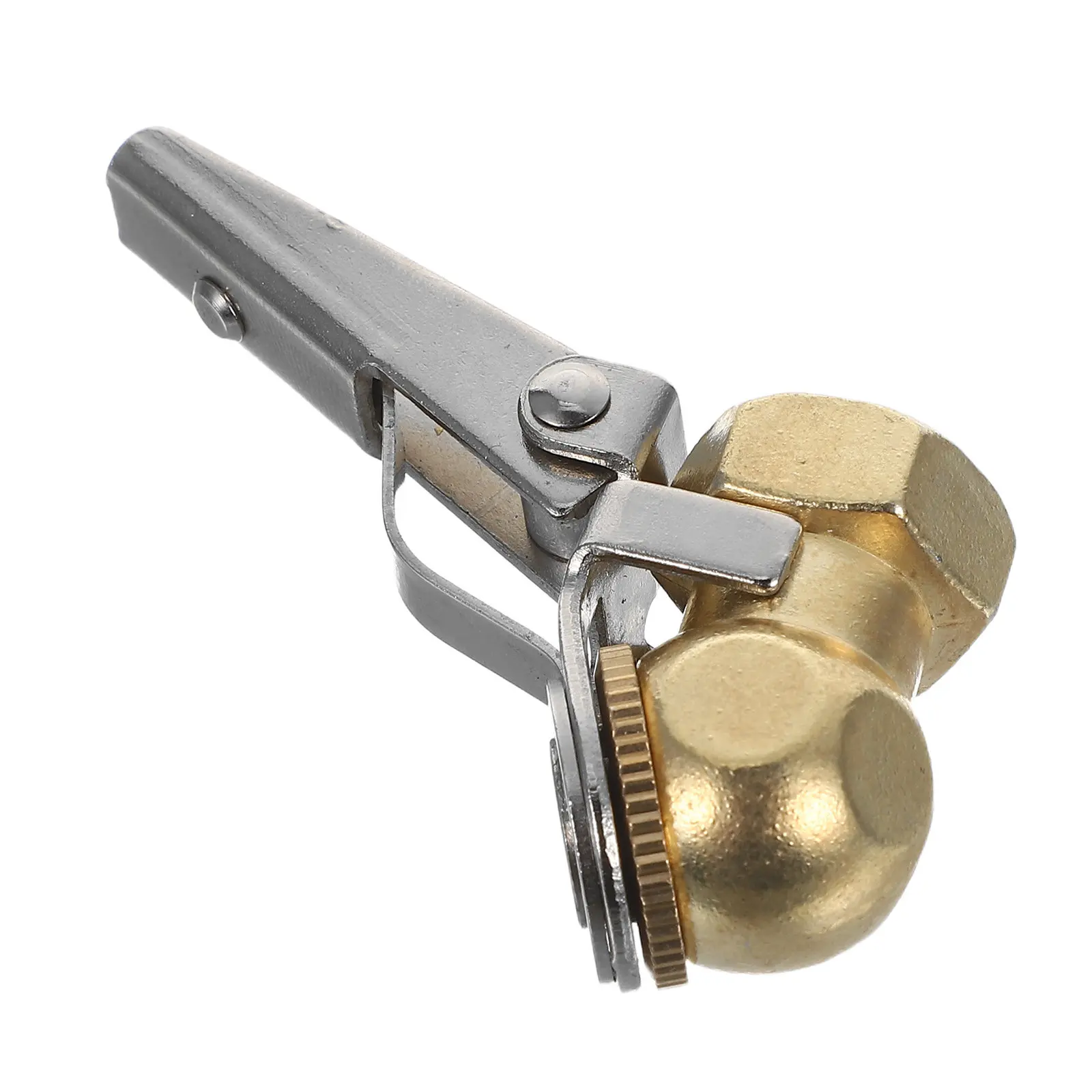 Tire Inflation Chuck Clip-on Locking Air Chuck with Internal Thread Nozzle for Car Motorcycle Rv Tire Inflation and Emergency