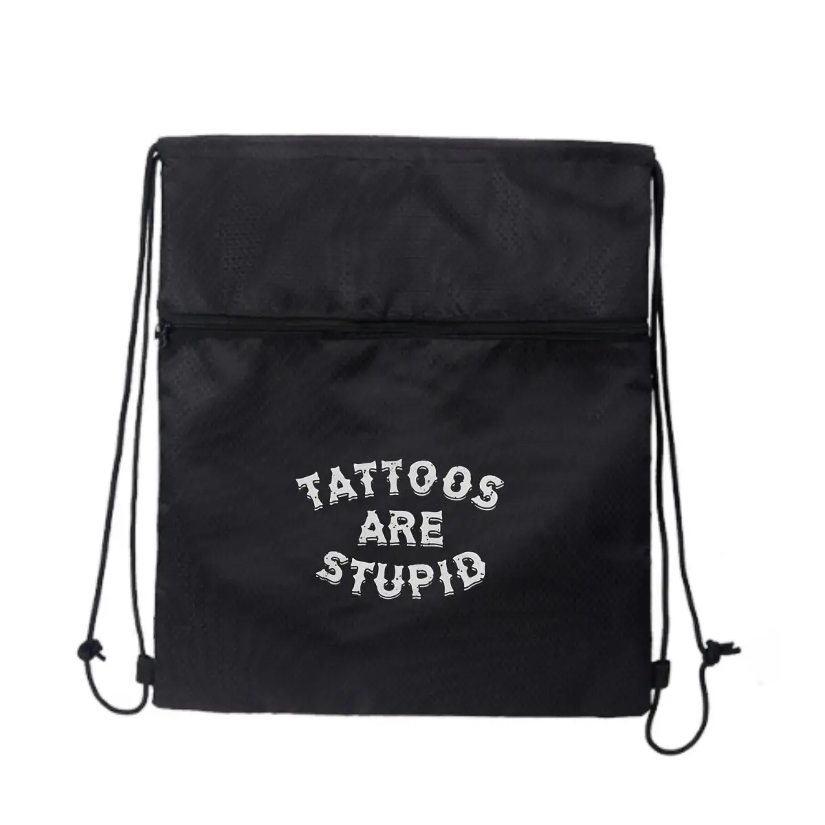 

Рюкзак TATTOOS ARE STUPID Statement на шнурке — легкий, стильный и просторный — идеально подходит для повседневного использования