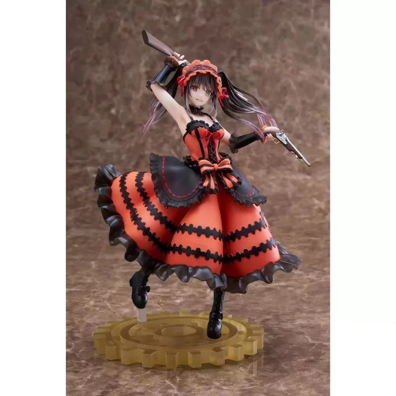 

Original Genuine Taito Date A Live 21cm Tokisaki Kurumi Pvc Action Figure Collection Model Toys Children'S Ornament Doll Qwiooe