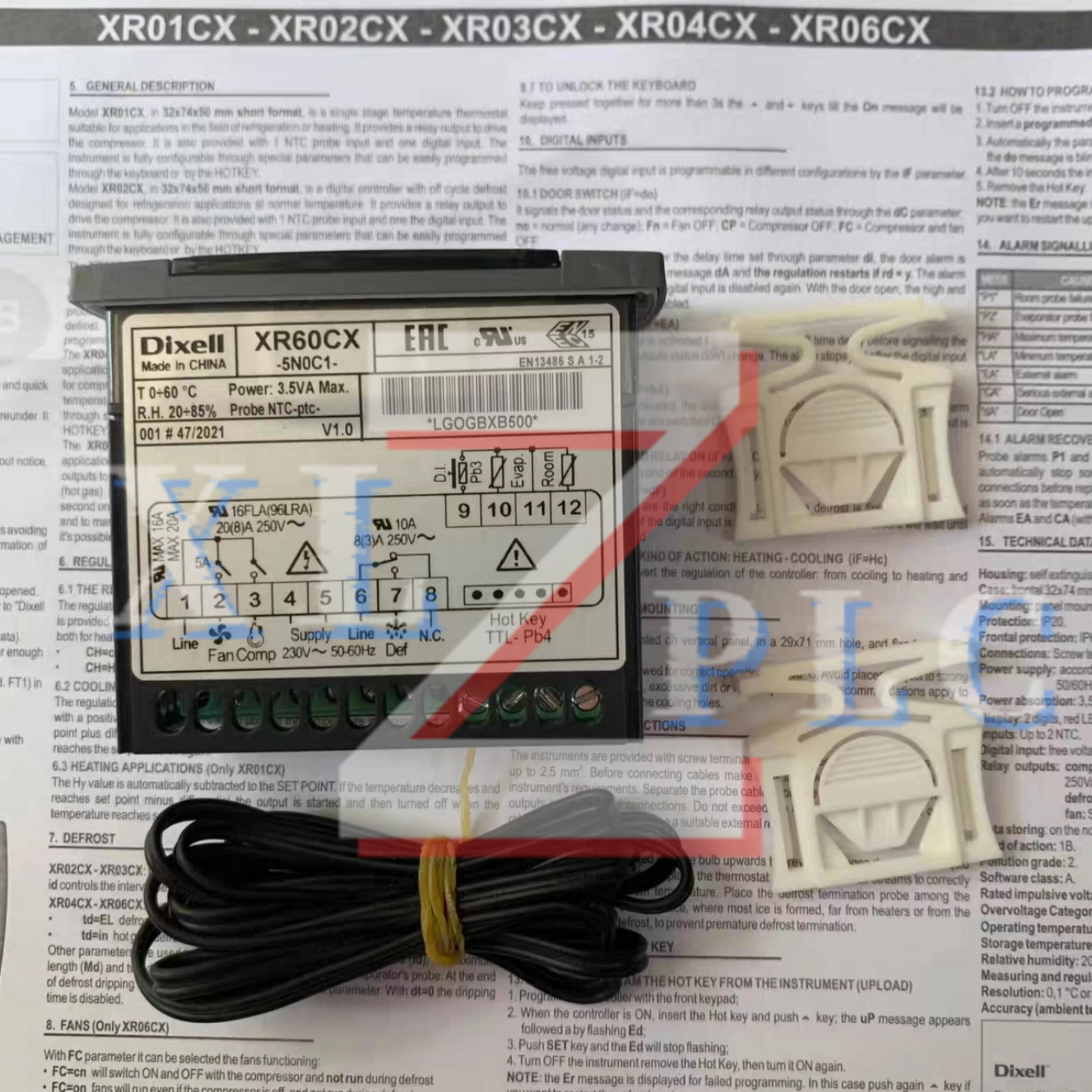 

temperature controller new original XR30CX-5P5C1 XR60CX-5N0C1