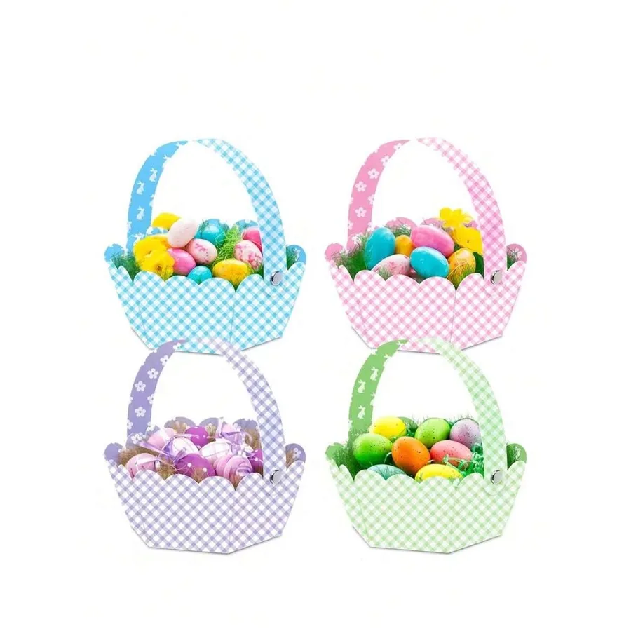 4Pcs Easter Colored…