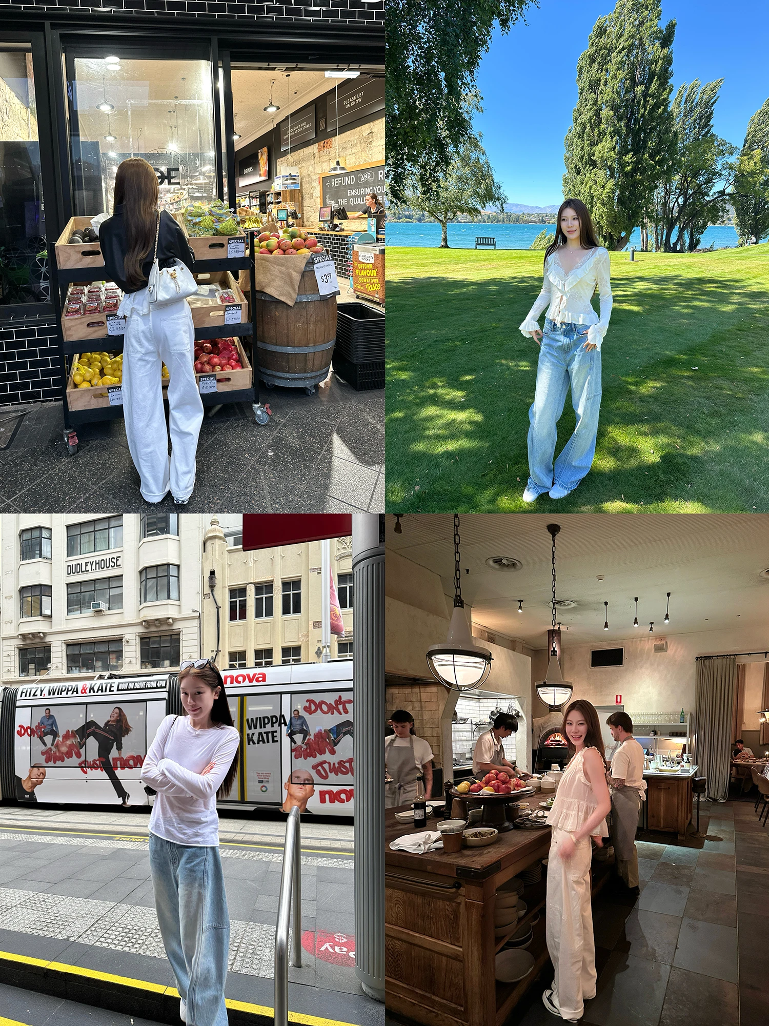 

High-Tead-Cotton Wide-Leg Denim Pants Casual Versatile Straight Leg Jeans Baby Hip Spring 2026 Ladies Loose Fit