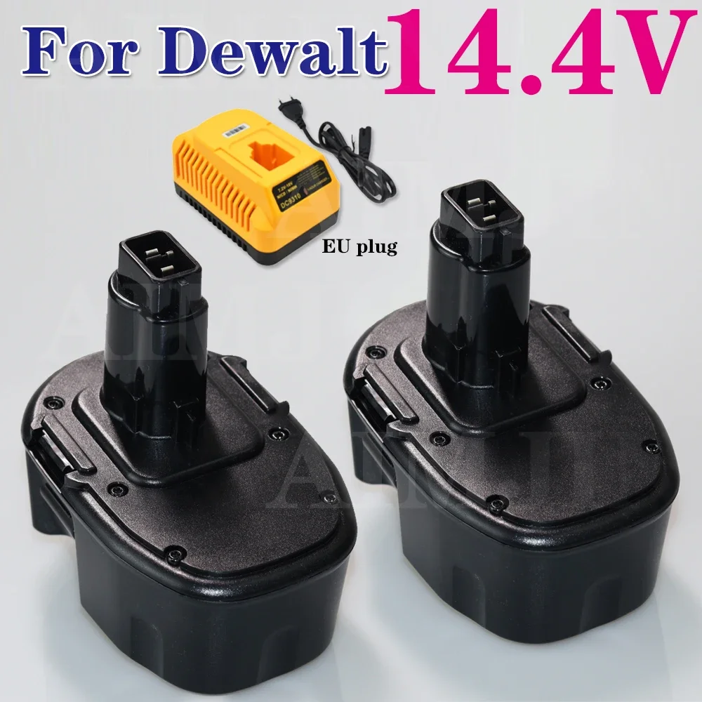 For Dewalt 4800mAh 14.4V Ni-MH Replacement Battery 14.4V XRP DC9091 DC9094 DW9091 DE9091 DE9092 14.4 Volt Cordless Power Tools