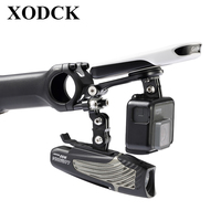 Garmin Wahoo Bryton Xoss IGPSPORT Magene Computer Gopro Camera Bicycle Combo Mount Holder Adjustable Out Front Stem Bike Mount
