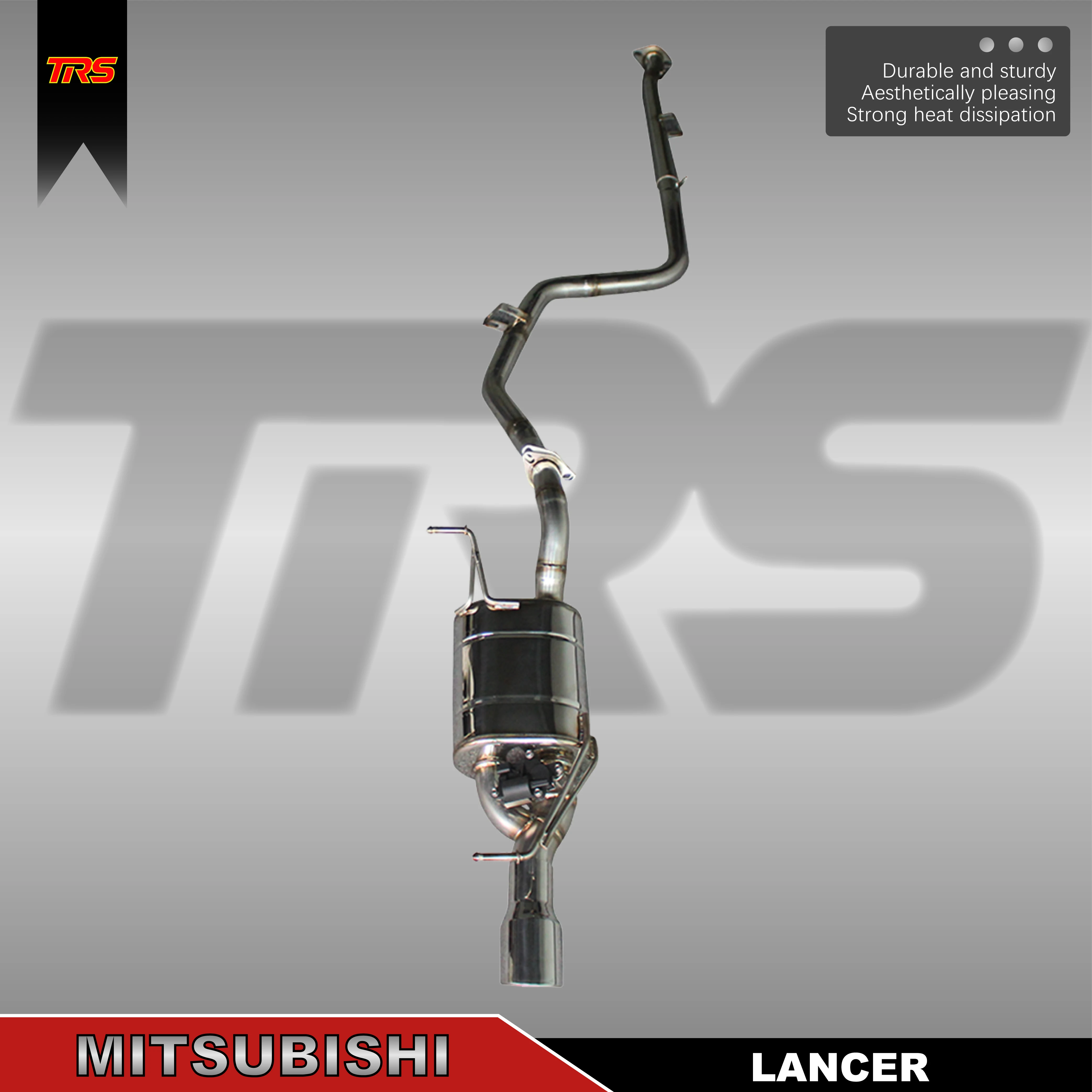 

Высокопроизводительная выхлопная система для Lancer — повышающая мощность и агрессивный звук