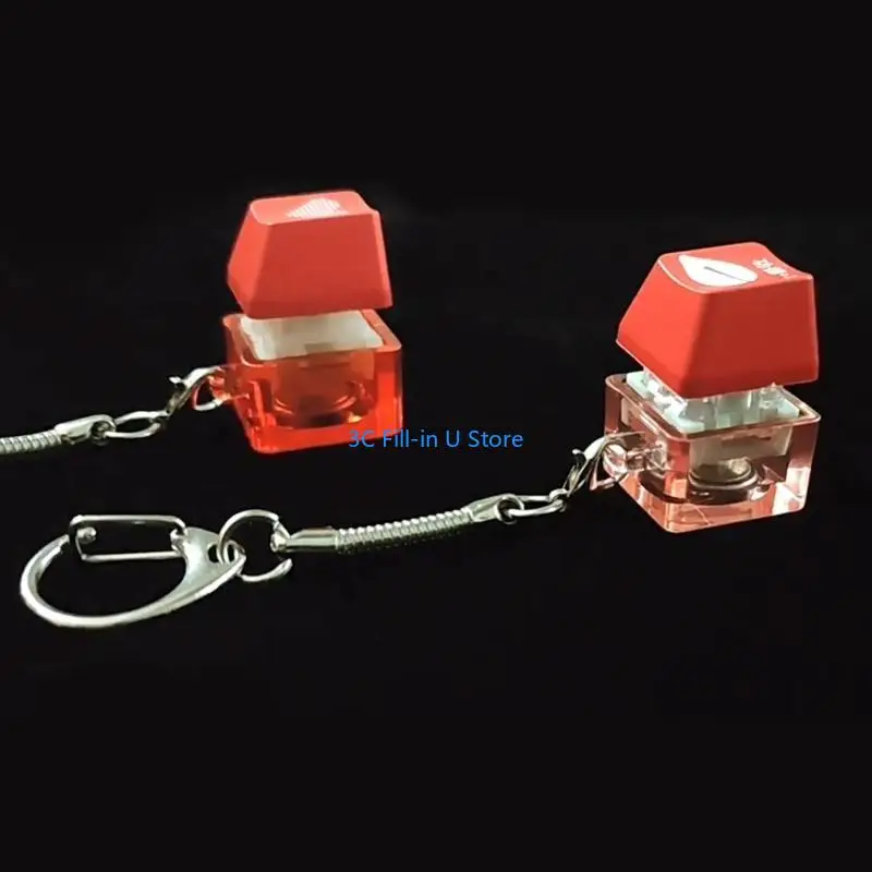 G8TAメカニカルキーボードスイッチテスター可聴RGBスイッチキーチェーンストレスリリーフ