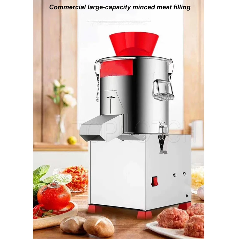 Multifunction Food Cutter Electric Vegetable Cutter Machine Chili Meat Vegetable Stuffing Machine Chopper Garlic Cutter 220V