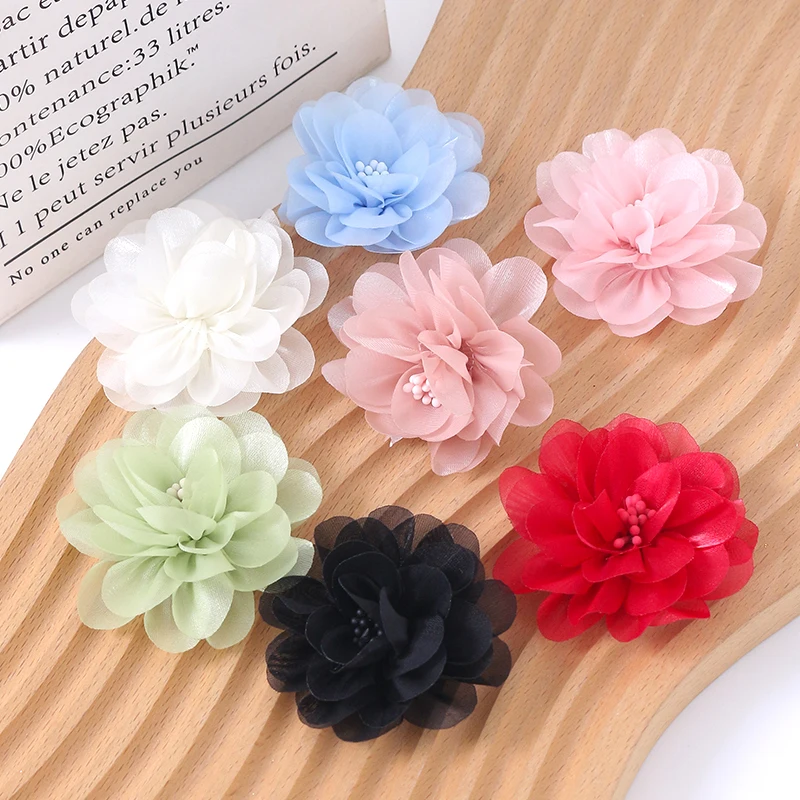 2/5Pcs 6CM Chiffon …