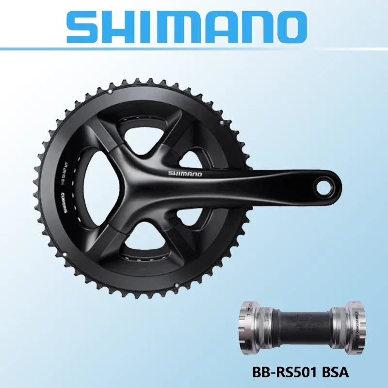 SHIMANO FC-RS510 2-Piece Crankset Chainwheel 165mm/170mm/172.5mm/175mm 50-34T For Road Bike Crankset 2x11-Speed Original Shimano