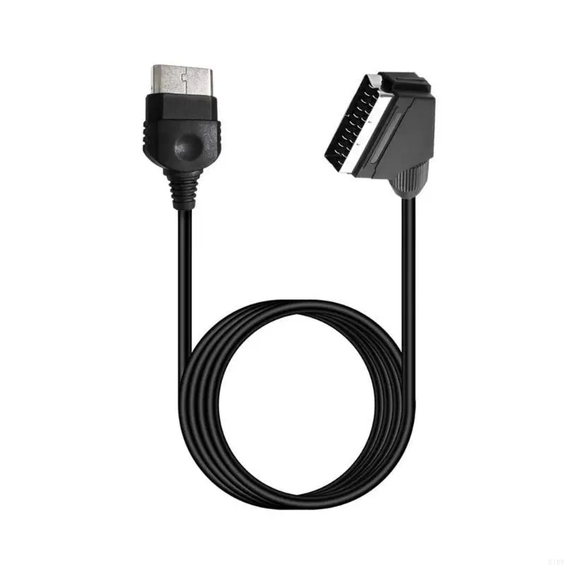 E1PF RGBS SCART CORD لأجهزة المفاتيح الأولى 1.8 متر مادة PVC مرنة