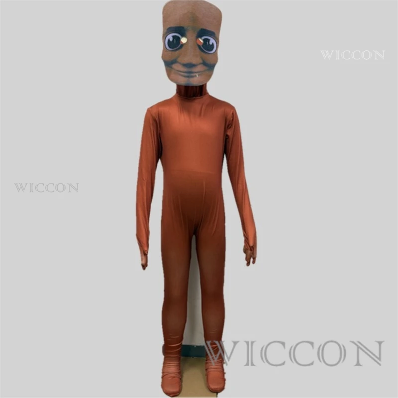 أزياء الهالوين تونغ تونغ صحور التأثيرية من Zentai للبالغين والأطفال بدلة مضحكة للعب الأدوار ملابس لطيفة لحفلات الكرنفال #2