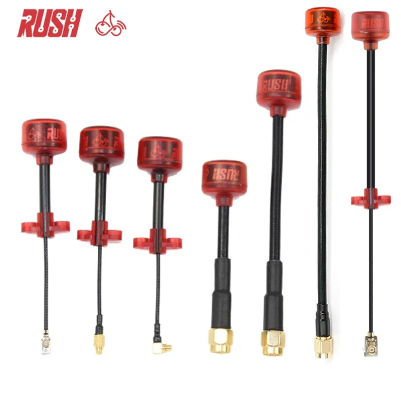 Rush Cherry FPV 5.8G Antenna LHCP RHCP SMA long range Racing Antenna Connector Adapter For FPV Quadcopter Racing Drone