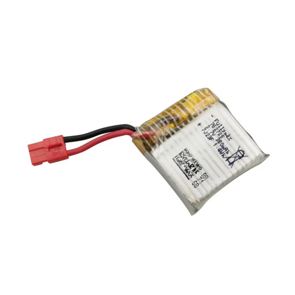 Atualizar bateria lipo 3.7v 380mah com carregador bateria de aeronave de quatro eixos rc quadcopter acessórios para syma x21 x21w x26 x26a