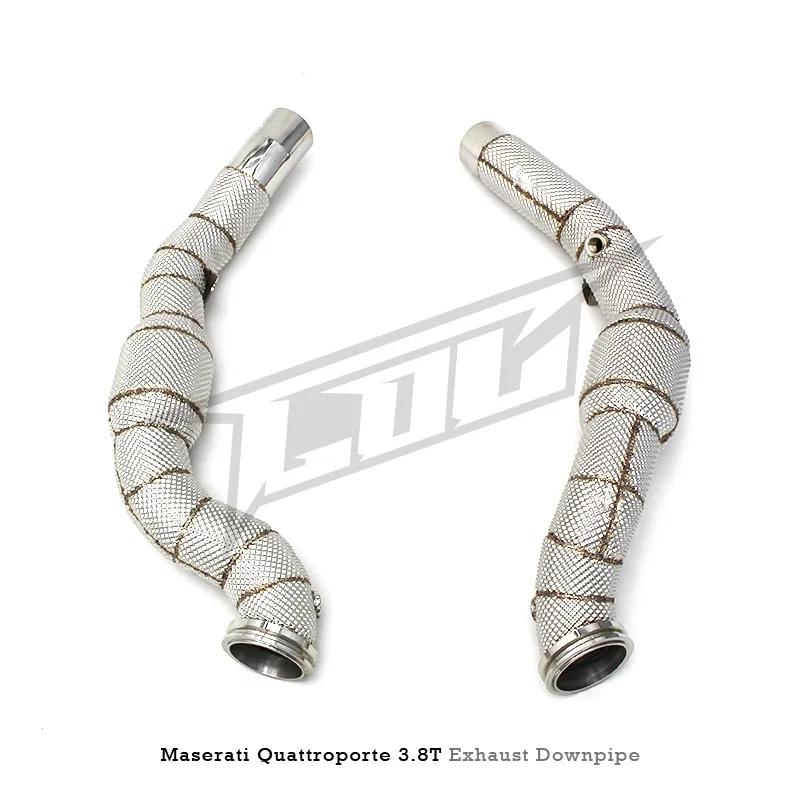 Head Section High flow Pipes Exhaust Pipes branch downpipe Exhaust Pipe with catalyst for Maserati Quattroporte 3.8T