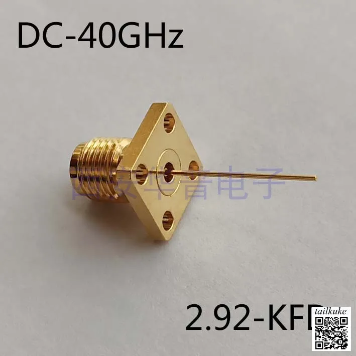 

2,92-KFD Коаксиальный разъем миллиметровой волны 2,92 мм с внутренней головкой K-типа, длинная игла, микроволновый радиочастотный разъем