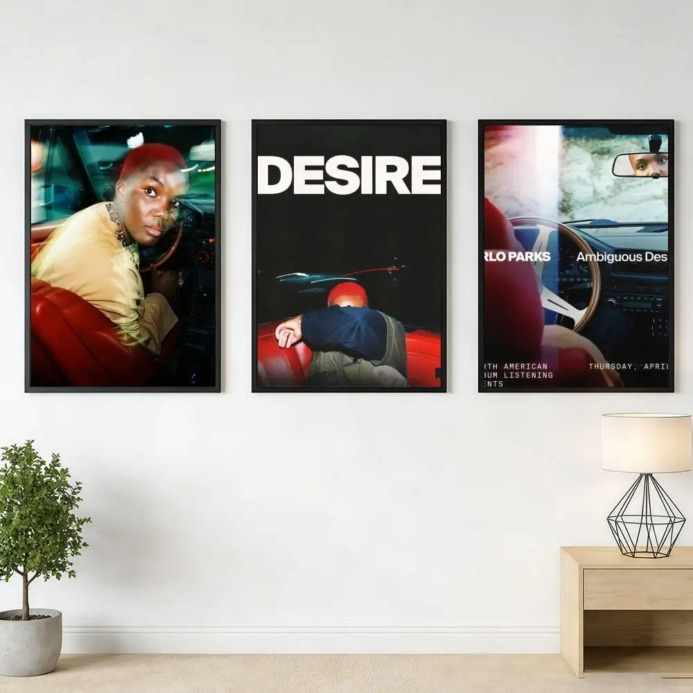 Arlo Parks Ambiguous Desire Poster Stickers Art Print Retro Vintage Wall Decor HD Living Room Home Office Gift Occasion