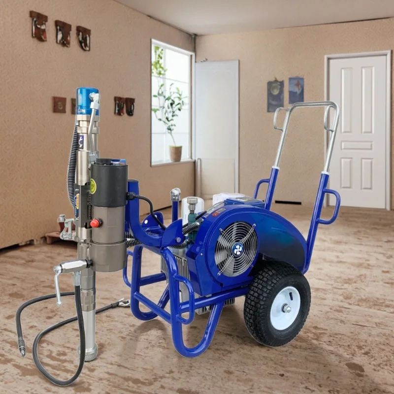 

Ultra High Pressure Putty Sprayer, Polyurethane Waterproof Coating JS Paint Airless Latex Spray Machine