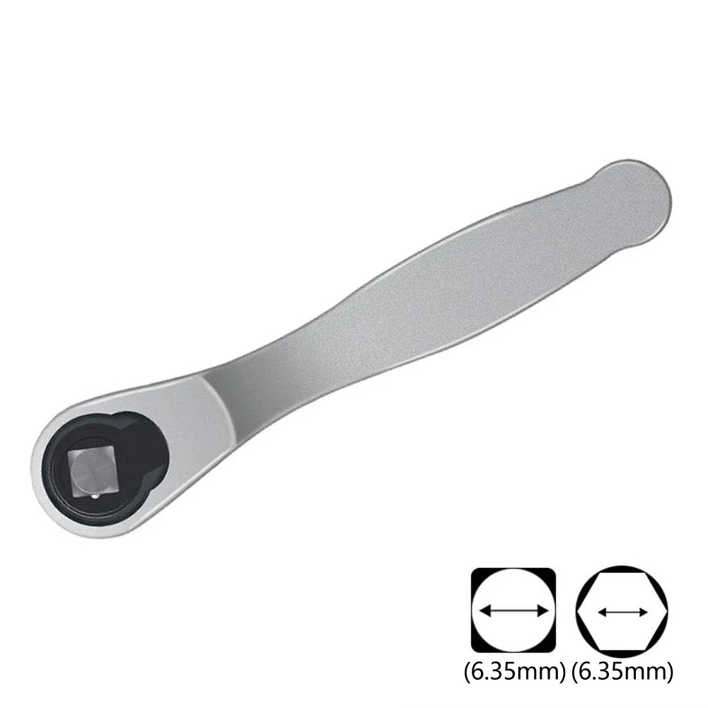 Wrench Ratchet Accessories Bit Compact For Automotive/cycling Inner Hex Lightweight Portable Steel 1 Pc 2 In 1