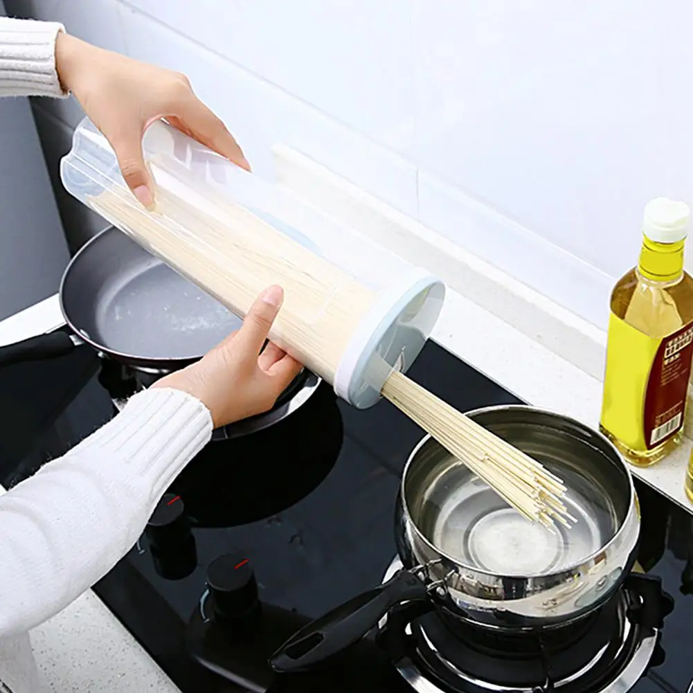 Food Container Easy to Carry Grain Storage Box Lightweight Moisture Proof User-friendly Clear Body Food Container