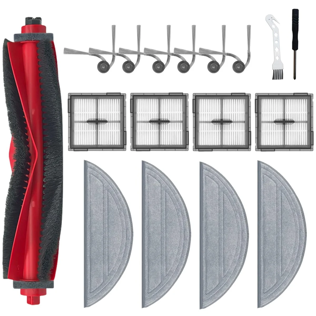 Y32A قطع غيار ل Q10 S5/Q10 S5 +/Q10 X5/Q10 X5 + جهاز آلي لتنظيف الأتربة اكسسوارات أطقم مرشحات الفرشاة الرئيسية