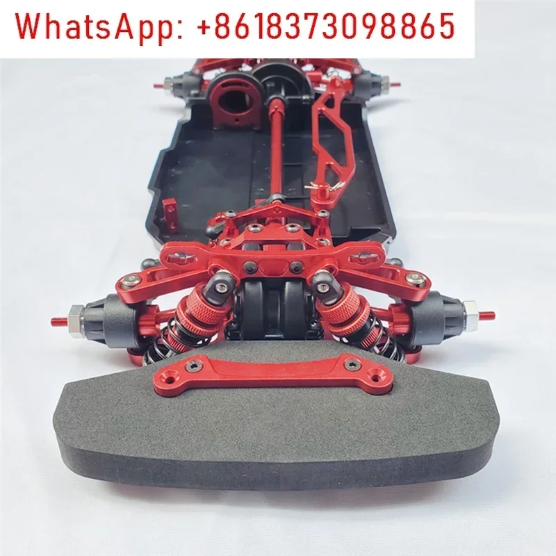 Металлический TT02 4WD 1/10 Touring Car On-Road Drift RC Car Frame Kit Шасси