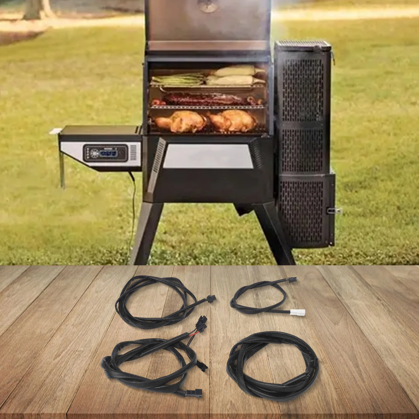 

4 Wire Replacement Kit for Homemade 560/1050 Grill Fits MB20040220 MB20040221 MB20041220 Restore Your Grill Easily