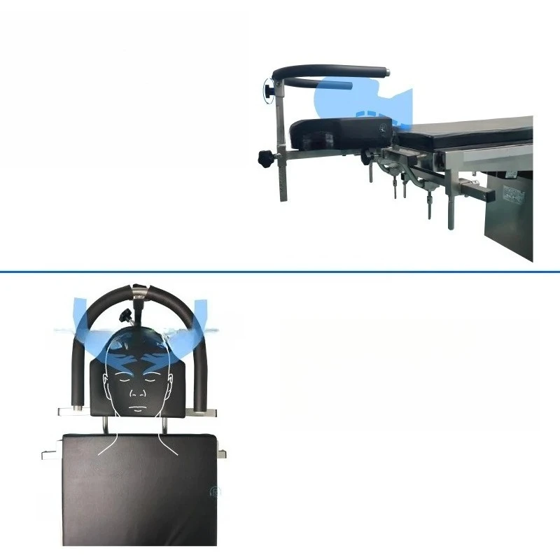Precision surgical head frame: provides stability between the millimeter for ophthalmology and plastic surgery