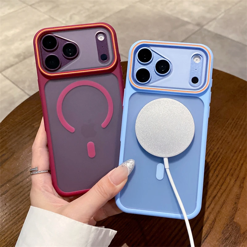 Casing Magnetik Transparan Mat - Apple Iphone 16 ulasan dan harga