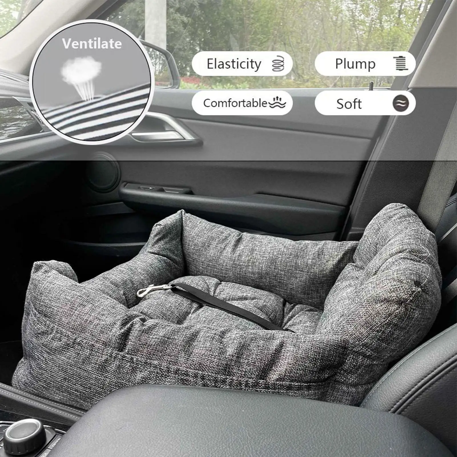 

1Pcs Waterproof Dog Car Seat Cover Nest Pets Travel Carrying Car Mat Baskets Anti Dirty Cats Medium Small Dogs Bed for Car Seat