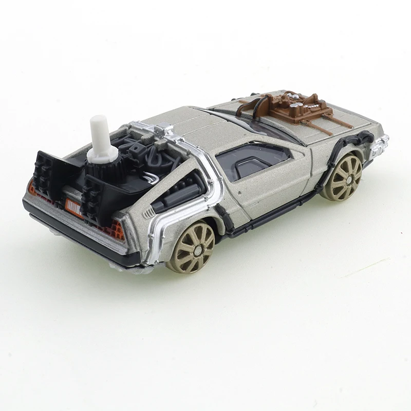 Tomica Premium Onbeperkt 02 Terug Naar De Toekomst Ime Machine Auto Legering Speelgoed Motorvoertuig Diecast Metalen Model Voor Kinderen