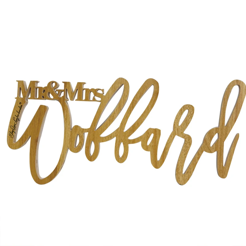 Персонализированный свадебный знак с именем, свадебный фон, деревянный декор «Мистер и миссис», свадебные украшения, деревянный знак с именем