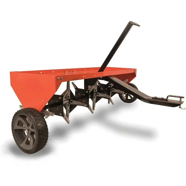 Tow Plug Aerator, laranja e preto, grande, 48"