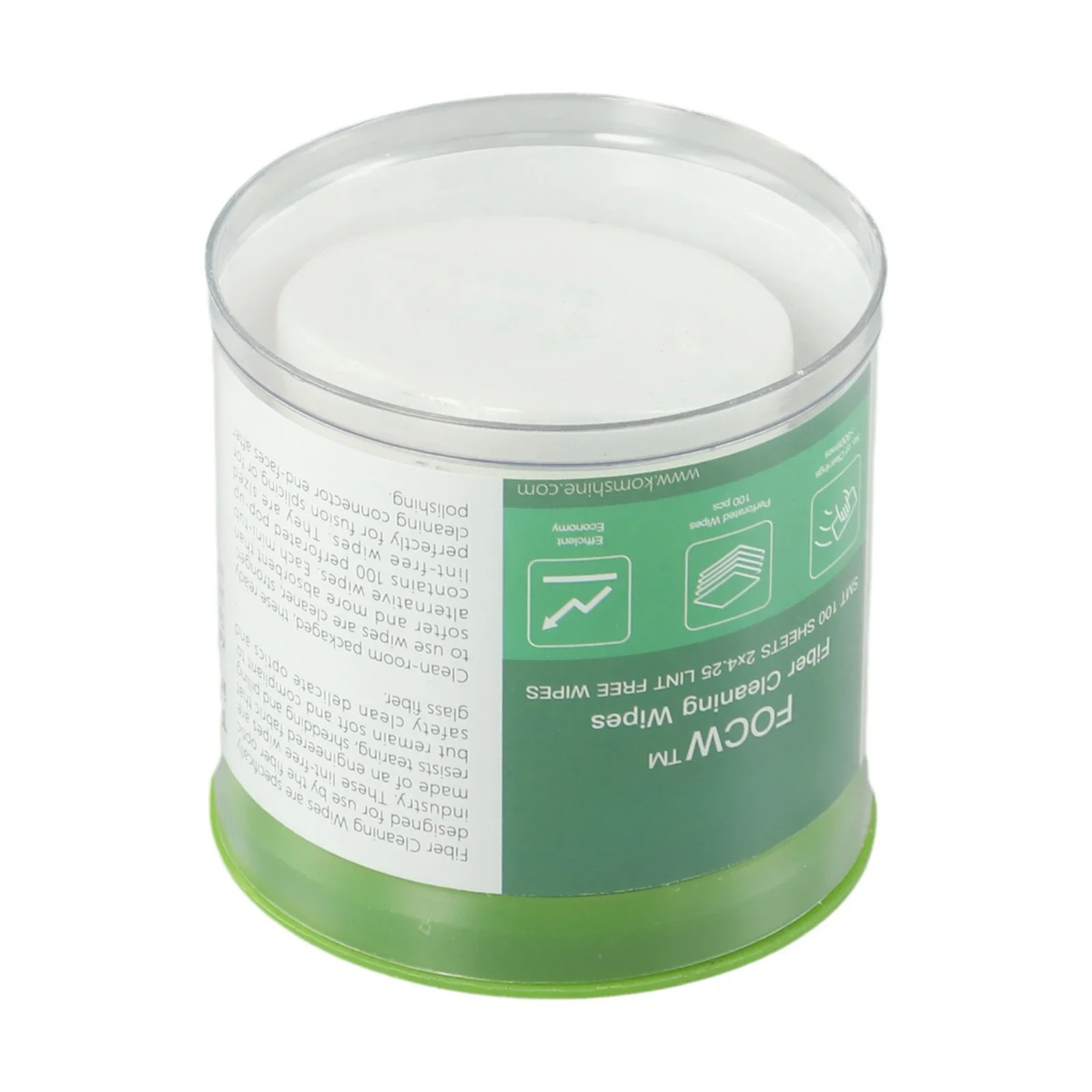 

Чистящие салфетки для оптического волокна 70x70 мм, безворсовые, мягкие, для очистки оптики, Komshine Soft, более 600 шт.