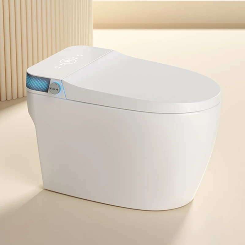

Factory Direct Sale Bathroom Ware Ceramic Smart Toilet with ABS Heated Seat Cover Sanitary Ware for Home Use
