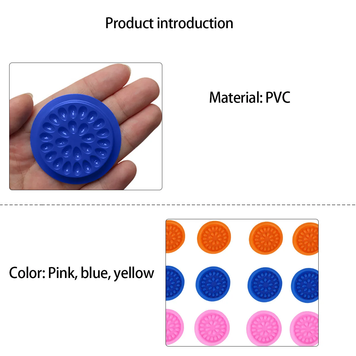 Support de cils en plastique, 100 pièces, réutilisable, étanche, plateau de faux cils, Base de fleur, joint d'extension, outil d'organisation de maquillage