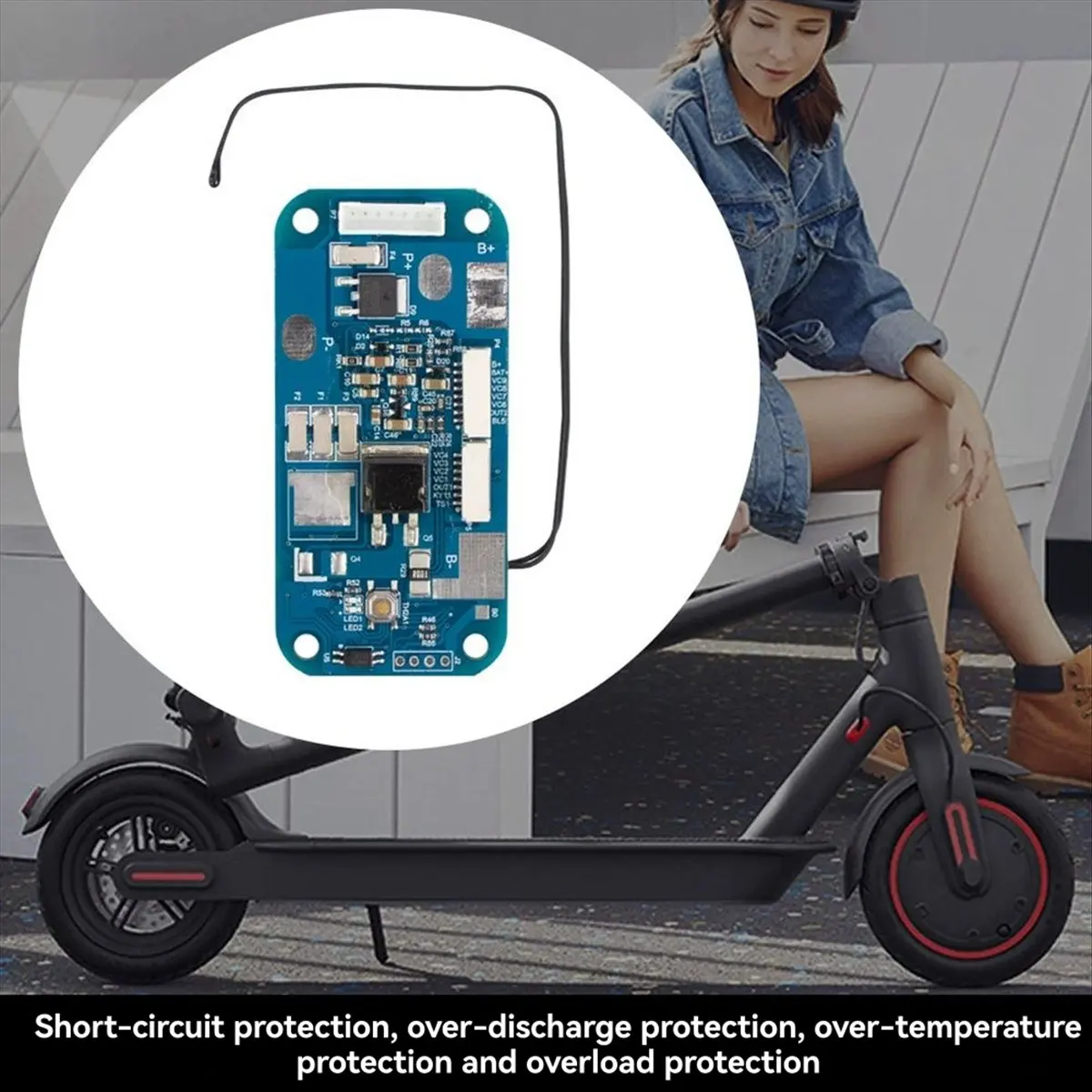 

(X07A) Контроллер батареи BMS для самоката Xiaomi M365 Pro, аксессуары для скейтборда, набор плат защиты батареи BMS