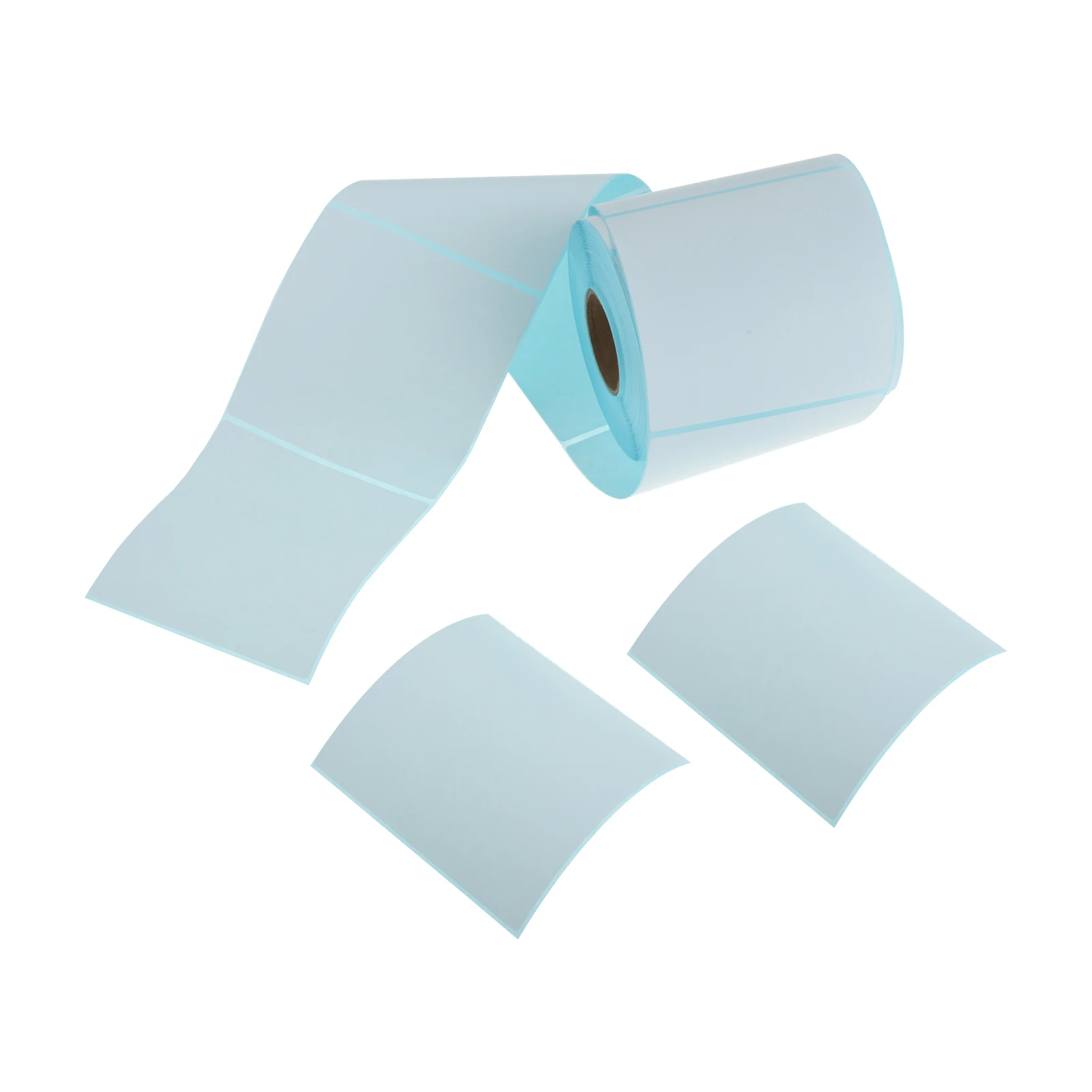 500 Sheets 100mm*100mm Foldable Express Printing Paper Oil-proof, Waterproof, Alcohol-proof, Scratch-proof Thermal Label Paper