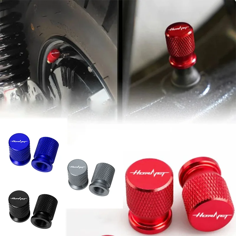 Motorbike Accessories For HONDA Hornet CB599 CB600F CB600 Hornet600 Motorcycle CNC Aluminum Wheel Tire Valve Stem Airtight Caps