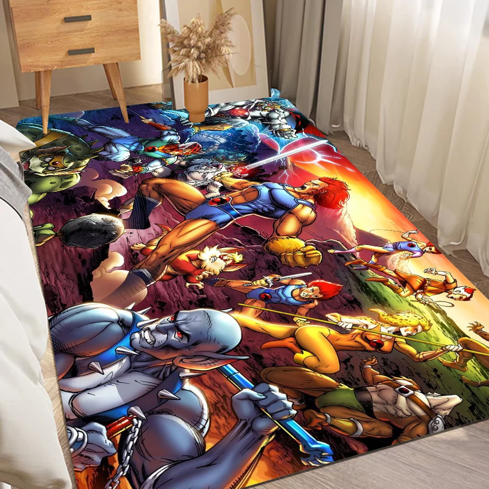 Thundercats anime Room Mats Cheaper Anti-slip Modern Living Room Balcony Printed Household Carpets