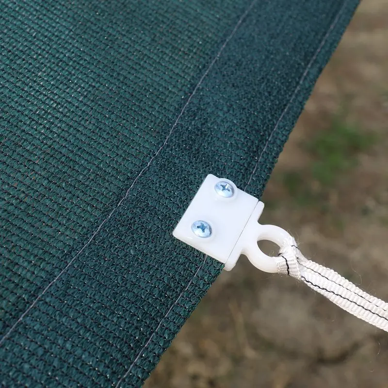 Garten-Sonnenschutznetz, Outdoor-Sonnenschutz, Schattennetz, Pool-Schattierung, Baldachin, Camping-Markise, Sonnenschutz mit verstellbarer Schnalle – Detail 25