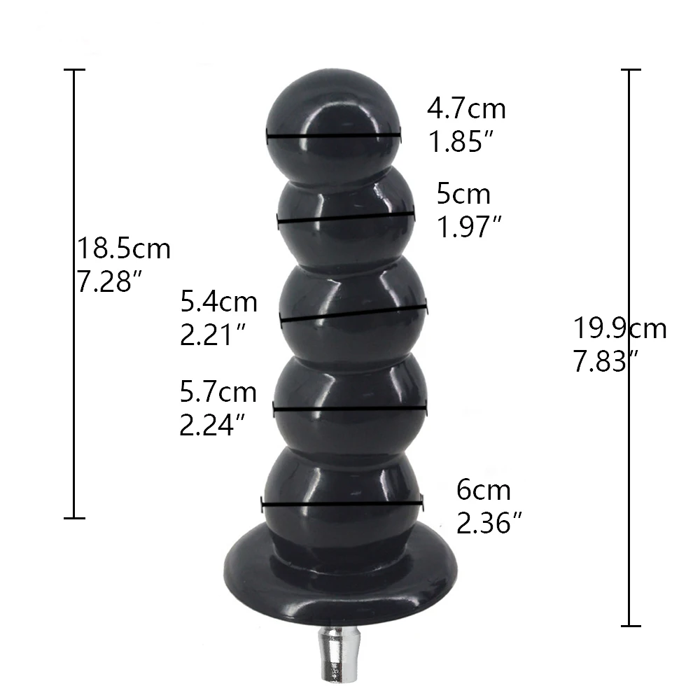 ROUGH BEAST-U-Lock Anal Dildo Anexo para Máquina Sexual, Feminino e Masculino Masturbador, Brinquedos Sexuais, Máquina de Masturbação