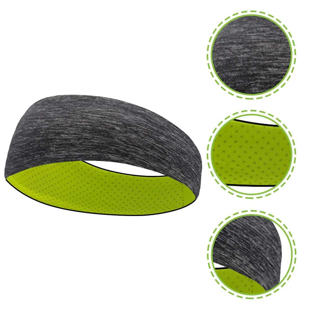 

1pc Breathable Sweat Headband For Women Elastic Yoga Headbands Sport Hair Band Running Accessories Double Layer Hairband