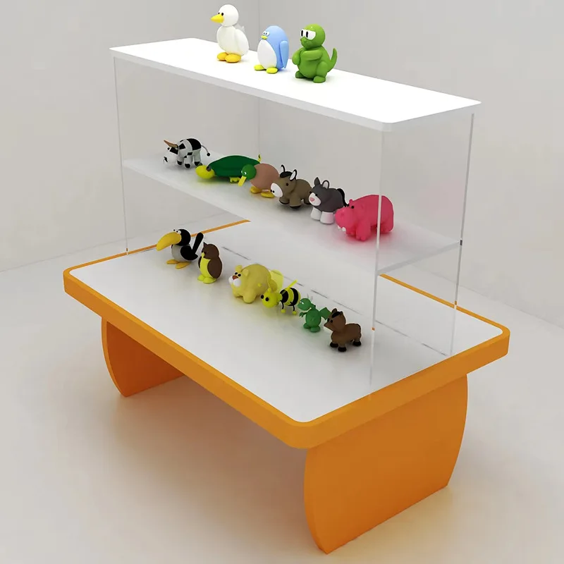 

Playground equipment desktop display puzzle indoor, showcase children's handmade table customizable