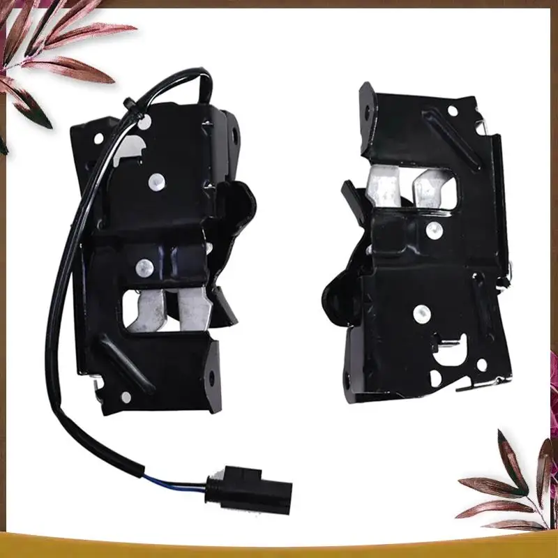 AB59-51237242549 51237242548 1Pair Car Front Left+Right Lower Hood Catch Latch Lock For BMW F30 F31 F34 F80 F87 51234895946
