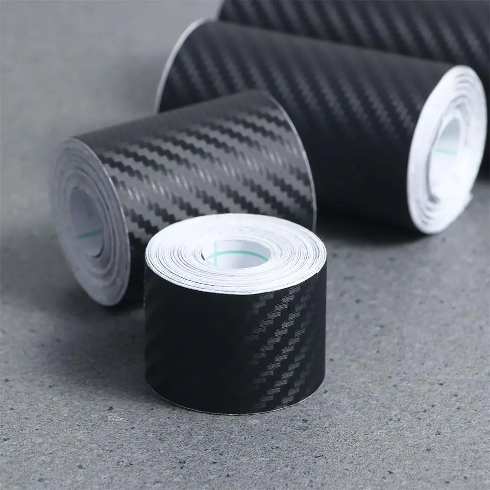 Sticker Bumper sSrip Anti-stepping Stickers DIY Paste Protector Strip Protection Film Anti Scratch Tape 3D  Fiber Sticker